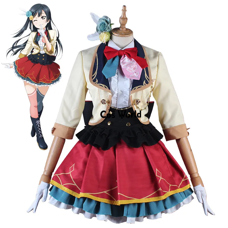 Люблю жить! Nijigasaki High School Idol Club Yuki Setsuna платье униформа наряд аниме костюмы для