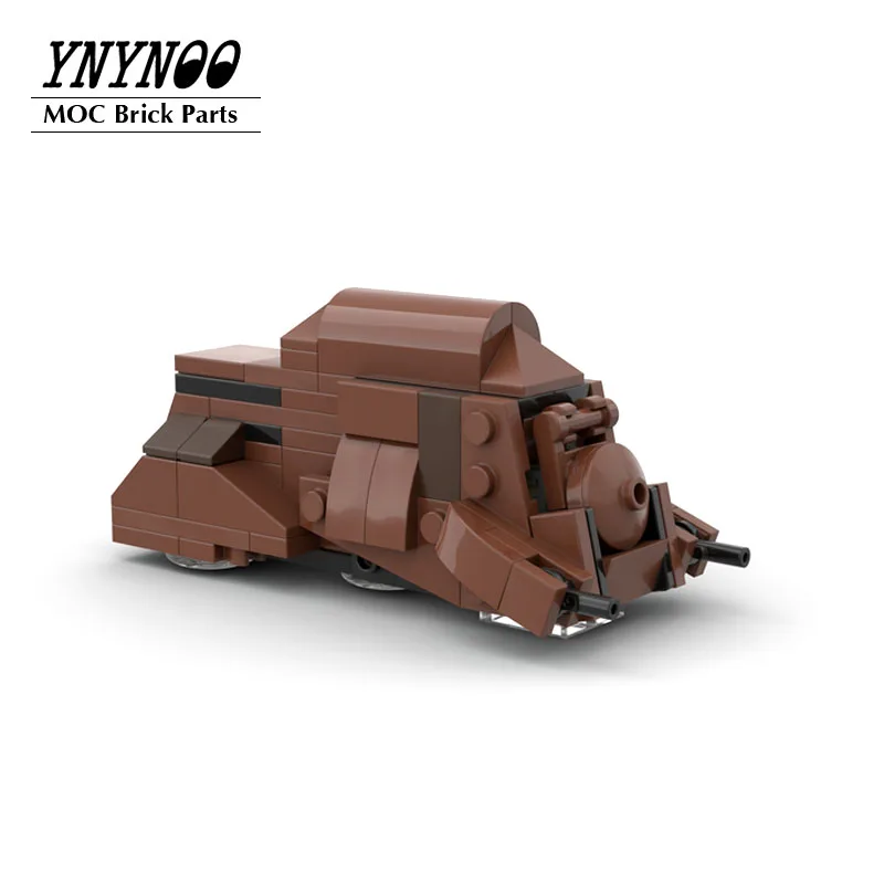 92 шт. Детский конструктор MOC Micro Fleet Scale MTT фирменный фантомная опасность |