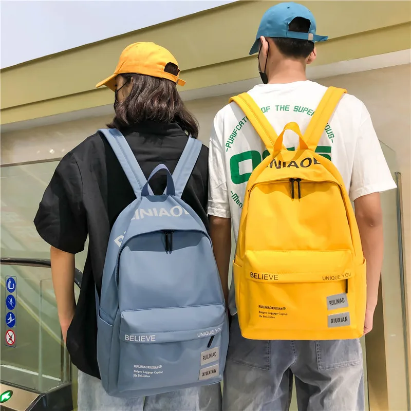 

Модный рюкзак для женщин, вместительные сумки-тоуты на ремне для мужчин и женщин, школьные ранцы для девочек-подростков, дамские дорожные су...