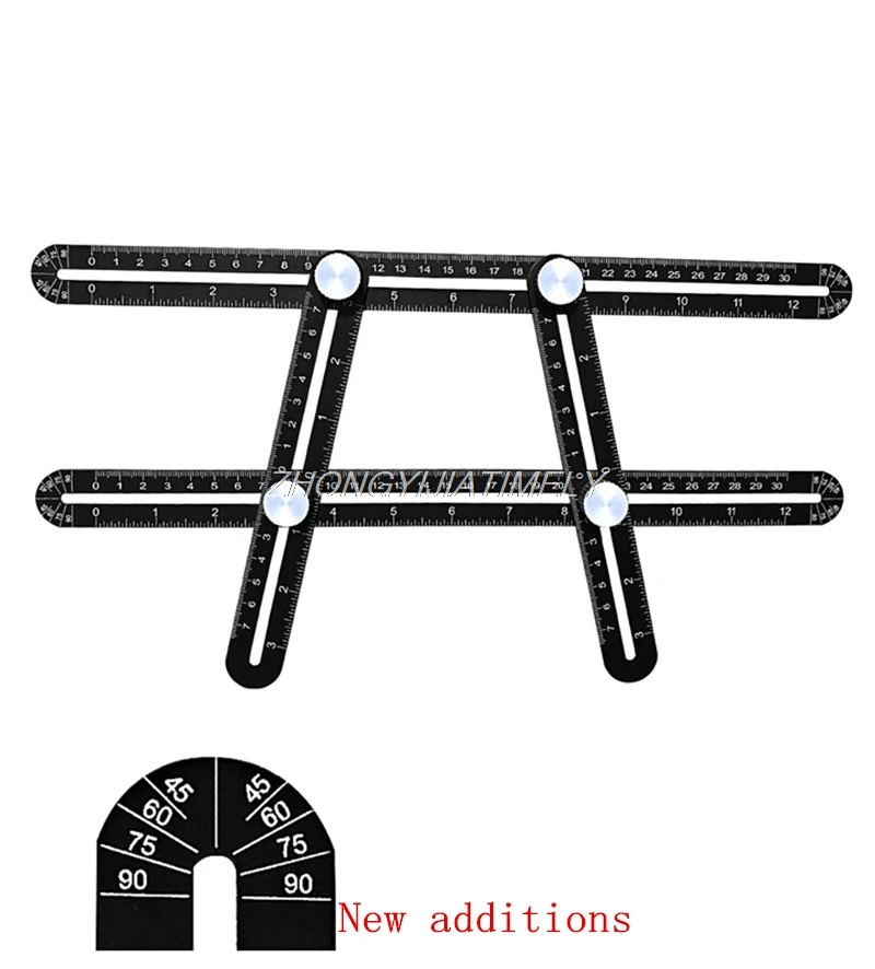 

Линейка Складная четырехкратная, линейка Складная нестандартная из алюминиевого сплава, измерительные инструменты, угломер, инструменты д...