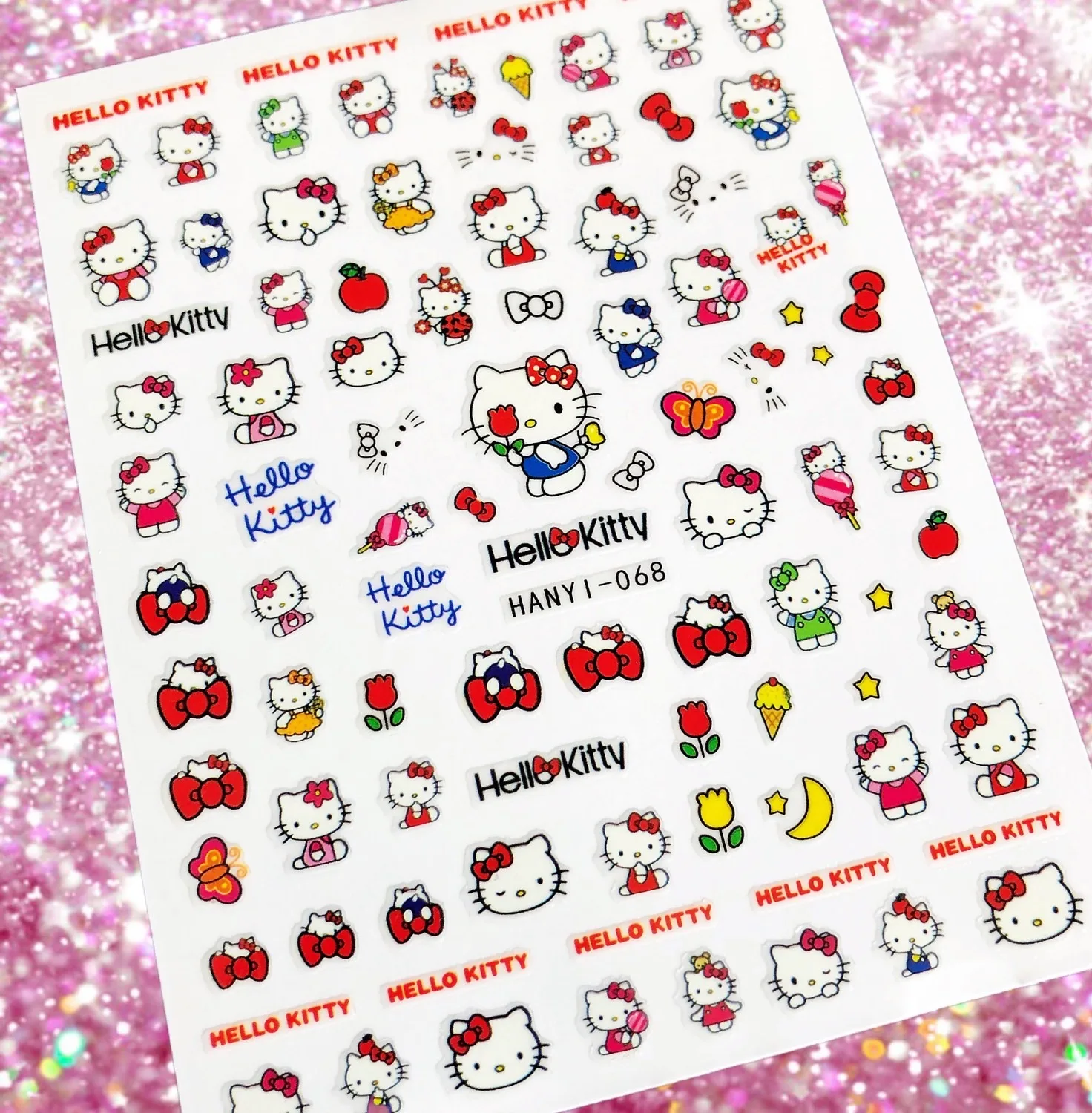 

Cartoon 3D Back glue Nail decal Nail sticker Nail decoration Nail art Nail tool Nail ornament