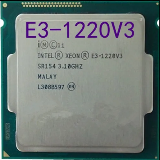 Процессор Intel Xeon E3 1220 V3 3 1 ГГц 8 МБ 4 ядра SR154 LGA1150|Процессоры| |