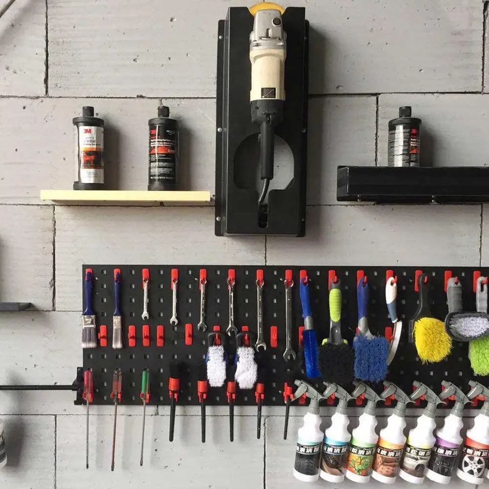 

ABS Polish Machine Holding Rack Polishing Tool Holder Hanging Rod Wall-mounted Hang Rail