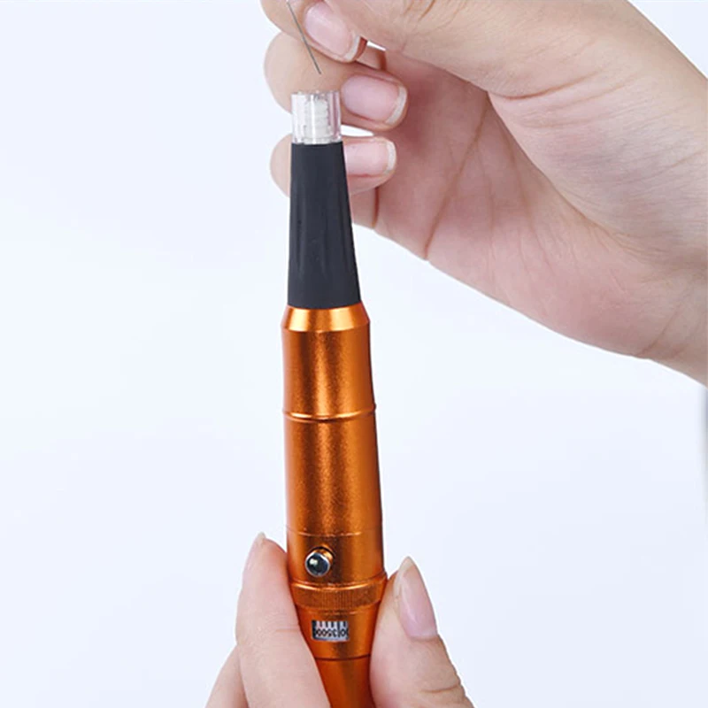 Dermograph Micropigmentation Tattoo Permanent Makeup Pen Microblading Machine Eyebrow Lip Swiss Motor Gun | Красота и здоровье