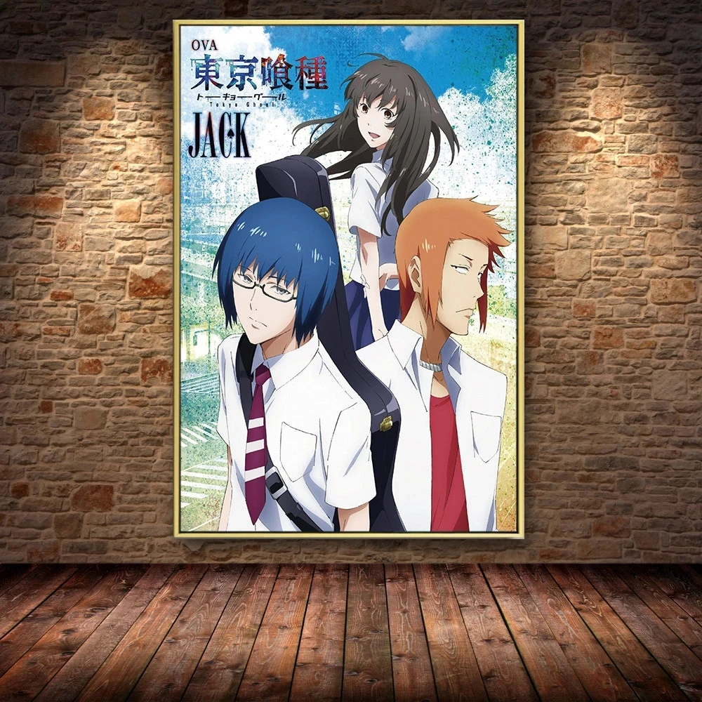 Картина на холсте домашний декор Токийский Гуль картина Современная печатная