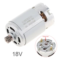 rs550 10 81214 416 818v 27500rpm dc motor with two speed 11 teeth high torque gears box for electric drillscrewdriver