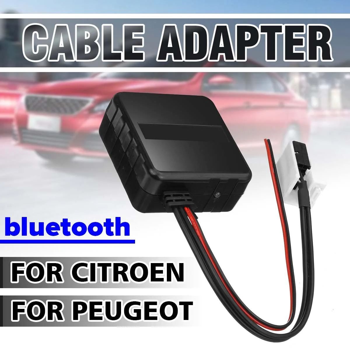 Автомобильный bluetooth модуль Aux кабель-приемник беспроводной HIFI музыкальный плеер для Citroen C2 2005 C5 RD45 для peugeot 307 радио медиа