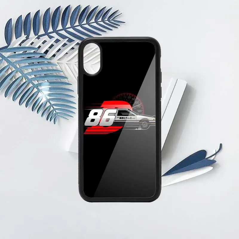 

Initial D Hot Japan anime high quality luxury Phone Case funda PC for iPhone 11 12 pro XS MAX 8 7 6 6S Plus X 5S SE 2020 XR