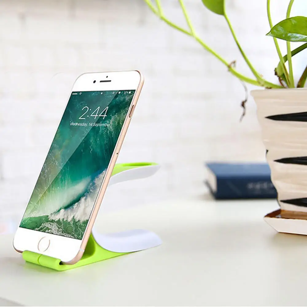 1x мобильный телефон подставка и держатель для зарядки док-станция Bracke Apple Watch iPhone