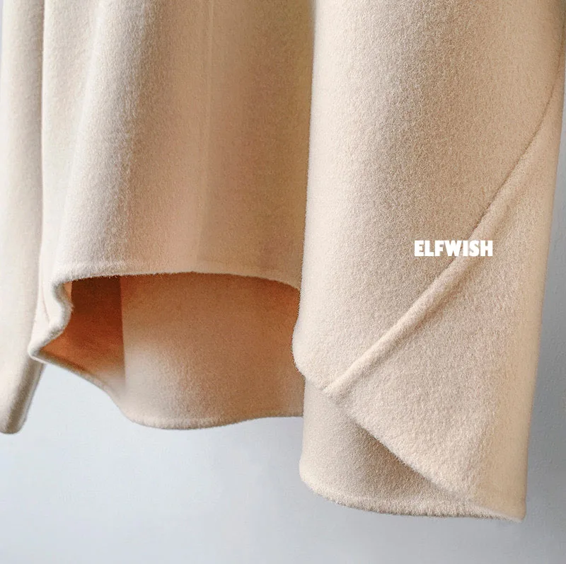 Женский кашемировый шерстяной свитер кремовый джемпер с V-образным вырезом