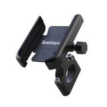 Bicycle Phone Holder CNC Motorcycle Handlebar Mobilephone Support Aluminum Alloy 360 Rotation MTB Road Bike Mount Accessories