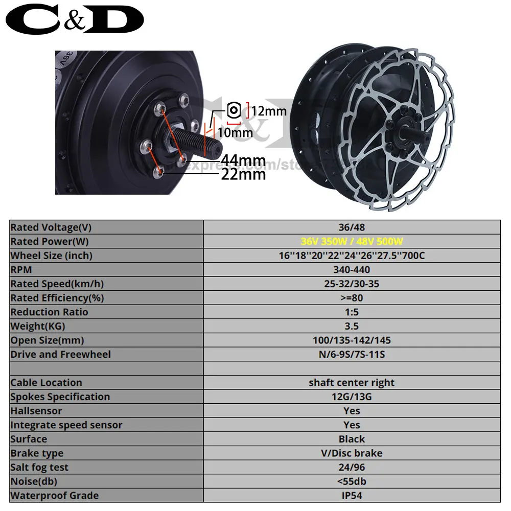 36V 350W 48V 500W XF15F XF15R высокое Скорость бесщеточный Шестерни мотор для центрального движения для электровелосипедов передние и задние колеса MXUS бренд