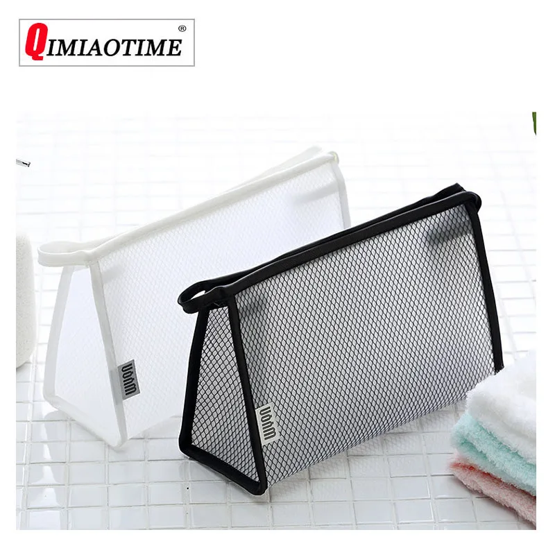 Новая прозрачная косметичка маленькая Простая Дорожная сумка для хранения