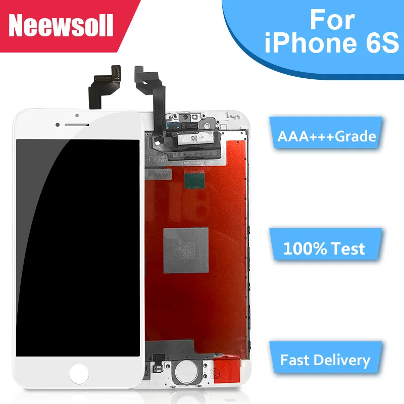 Neewsoll AAAA класс для iPhone 6s ЖК дисплей с 3D сила кодирующий преобразователь сенсорного