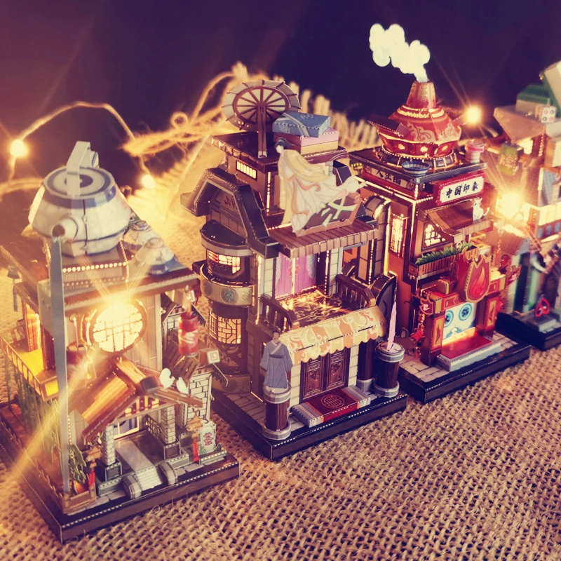 Лидер продаж 3D головоломка в металлическом сборе модель китайском стиле