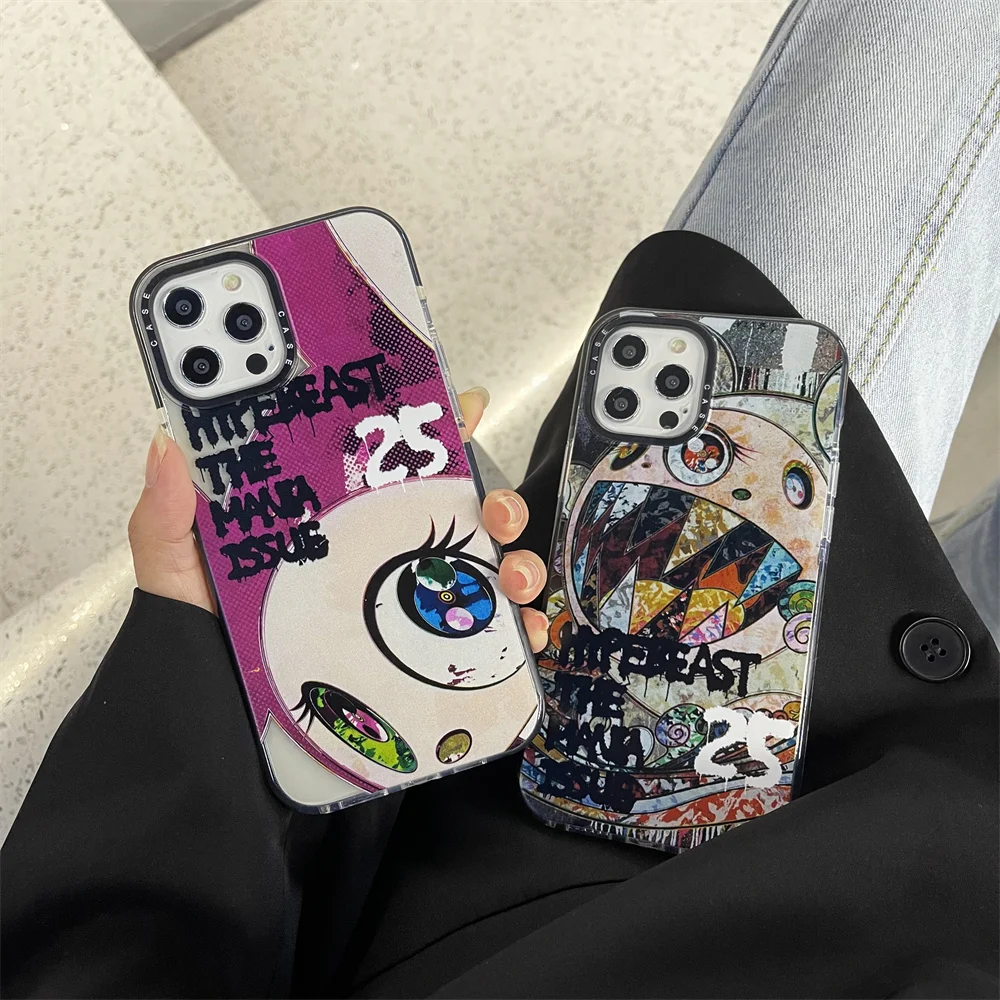 

Original Cartoon Print 25 Case For Iphone 13 12 11 Pro Max Soft Air Anti Drop Protection Tpu Cover For Iphone 6 7 8 Plus X Xr
