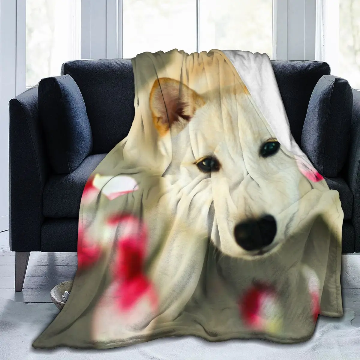 

Модное одеяло с 3D принтом животного Demu, покрывало, одеяло, постельное белье в стиле ретро, квадратное шерстяное мягкое одеяло для пикника