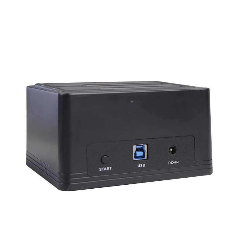 Корпус HDD SATA к USB 3,0 док-станция для жесткого диска 5 Гбит/с супер скорость для 2,5 ''/3,5" SSD HDD с адаптером питания 12 В Прямая поставка