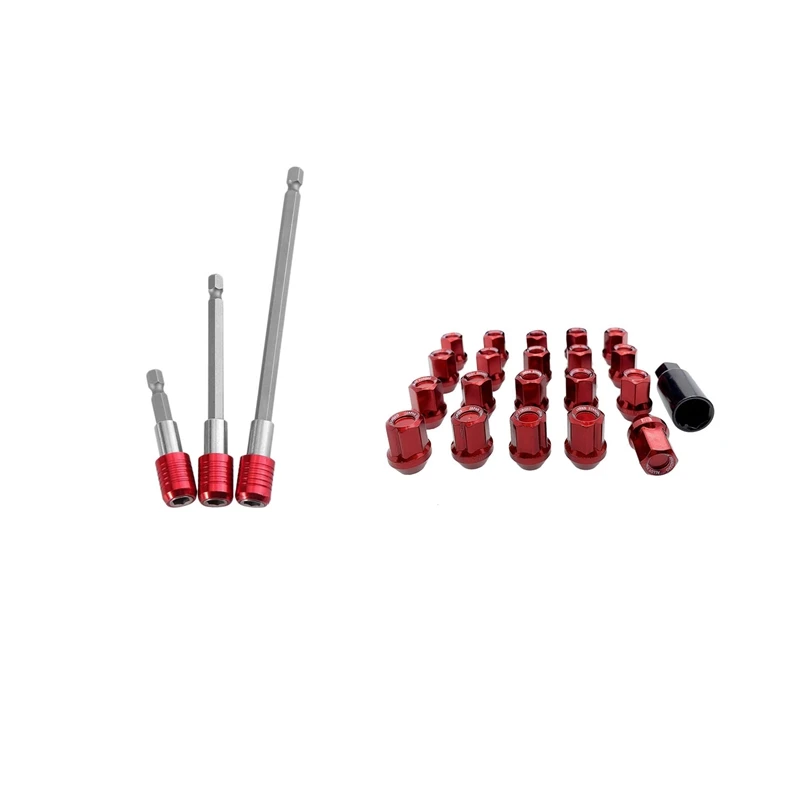 

3 шт., держатель для магнитных бит с шестигранным хвостовиком, 1/4 дюйма