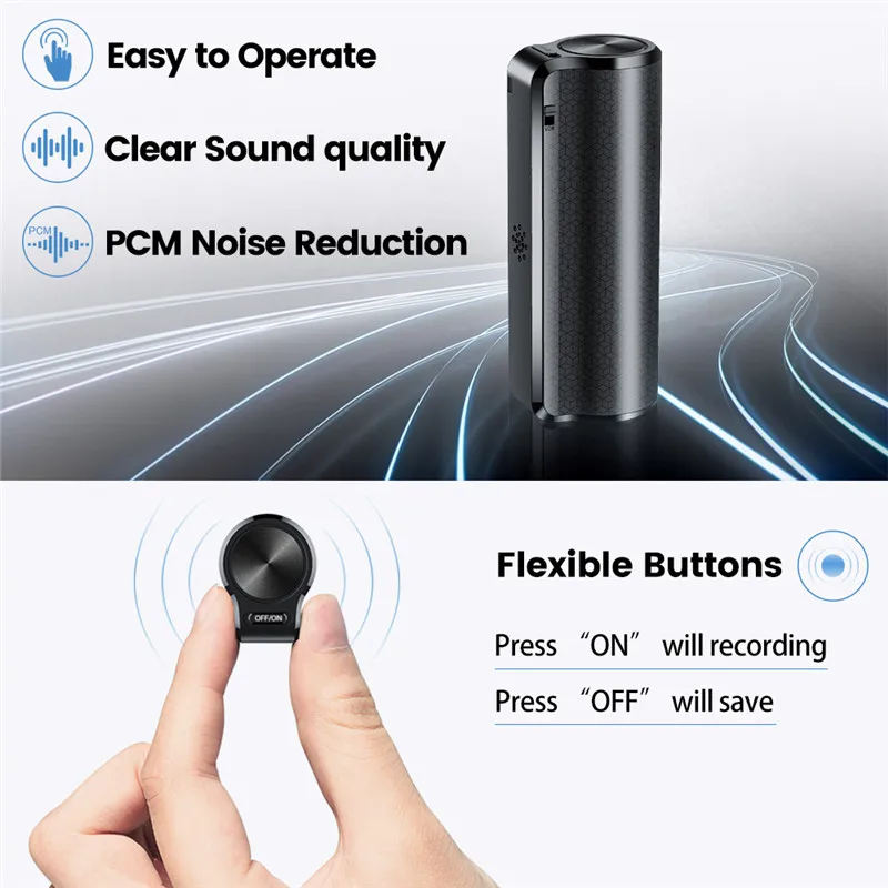 QZT Mini Voice Activated Recorder Small Dictaphone Digital Audio Micro USB MP3 Player Sound Professional | Электроника