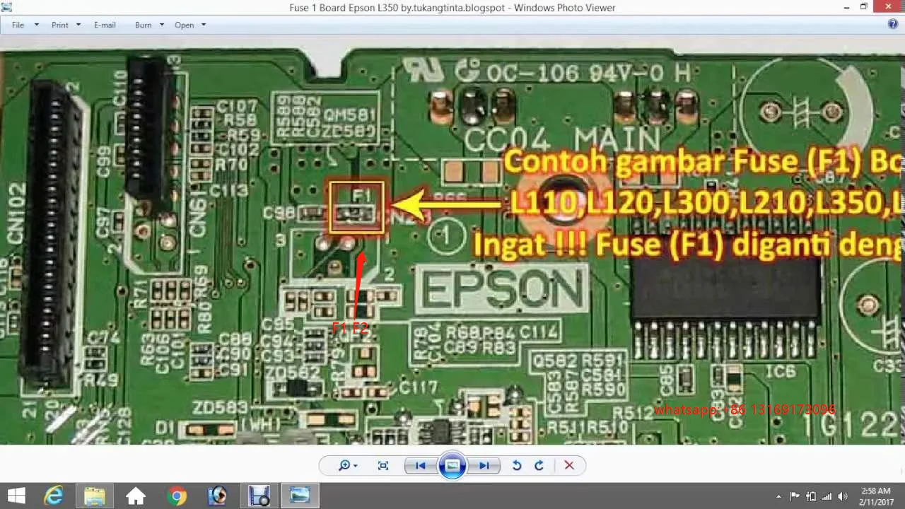 50 шт. плавкий предохранитель F1 F2 материнская плата для EPSON T50 L110 L120 L210 L350 L805 R330 L1300L850