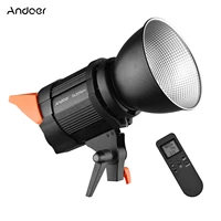 photo studio led video light photography 200w bi color 3200 5600k dimmable brightness cri 95 with bowens mount remote control