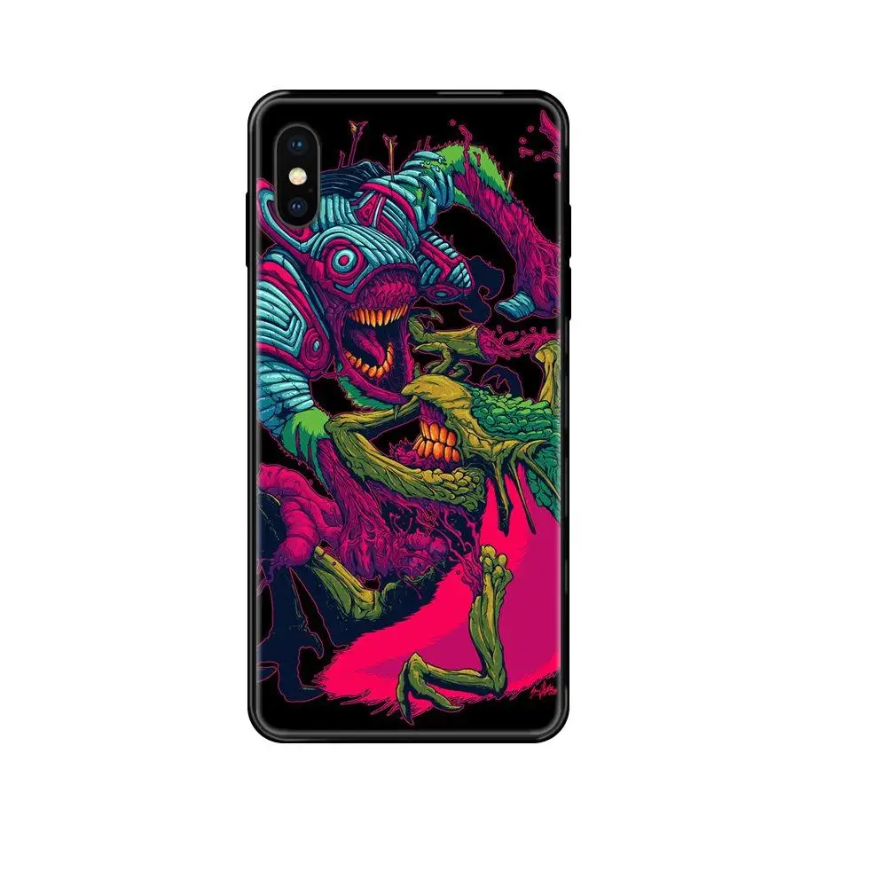 Черный мягкий чехол из ТПУ для сотового телефона дешевый Real Hyper Beast Apple iPhone 11 12 Pro 5 5S