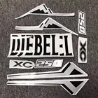 Переводная картинка для мотоцикла, наклейка на топливный бак для SUZUKI DJEBEL 250 XC 250