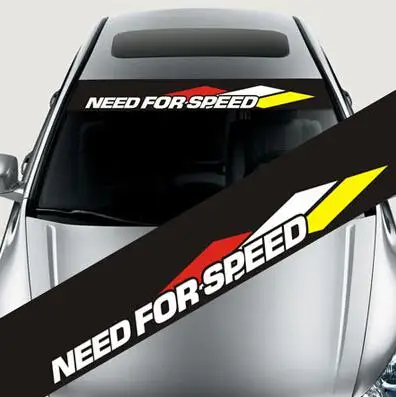 Автомобильные наклейки s на переднее и заднее лобовое стекло светоотражающие