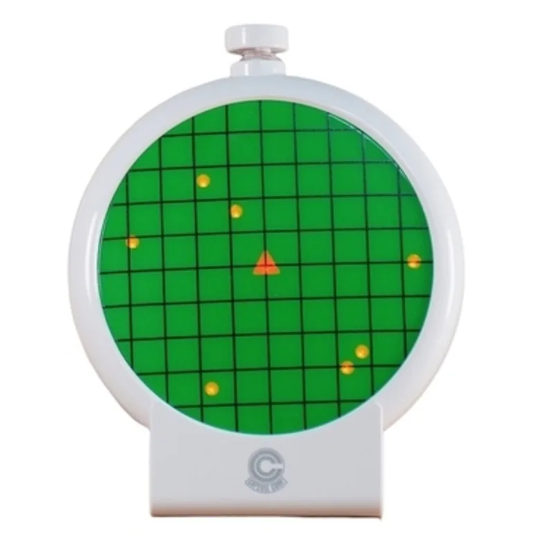 BANDAIed-Bola dragonada, Radar verde y 7 Bolas dragonadas de PVC, Radar luminoso con sonido, modelo de colecci&oacute;n, juguetes, regalo para ni&ntilde;os-3