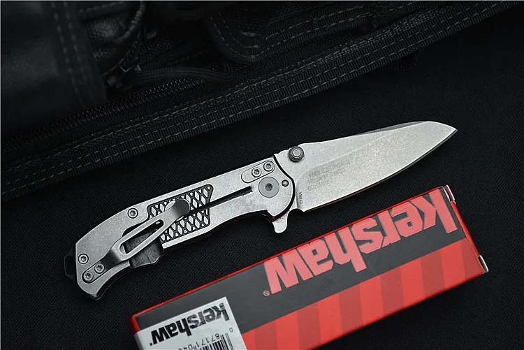 Kershaw 1558 складной нож 9Cr стальное лезвие стальная ручка Открытый Отдых охотничий нож выживания тактический карманный нож EDC инструменты