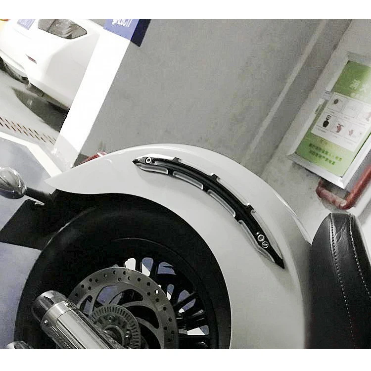 

Artudatech For Indian Scout 2015 2016 2017 2018 Black 1 Pair Motorcycle CNC Billet Fender Strut Cover Motorcycle Accessories