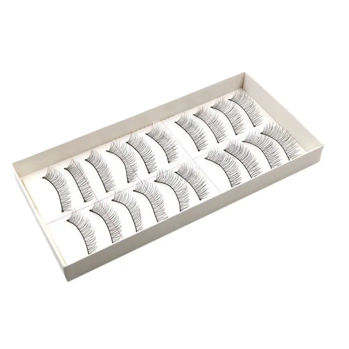 10 пар корейских накладных ресниц длинные густые Мягкие Накладные ресницы ручной