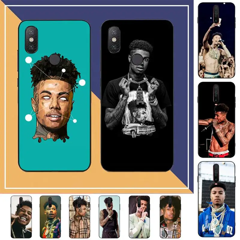 

FHNBLJ Blueface Rapper Phone Case for Redmi Note 8 7 9 4 6 pro max T X 5A 3 10 lite pro