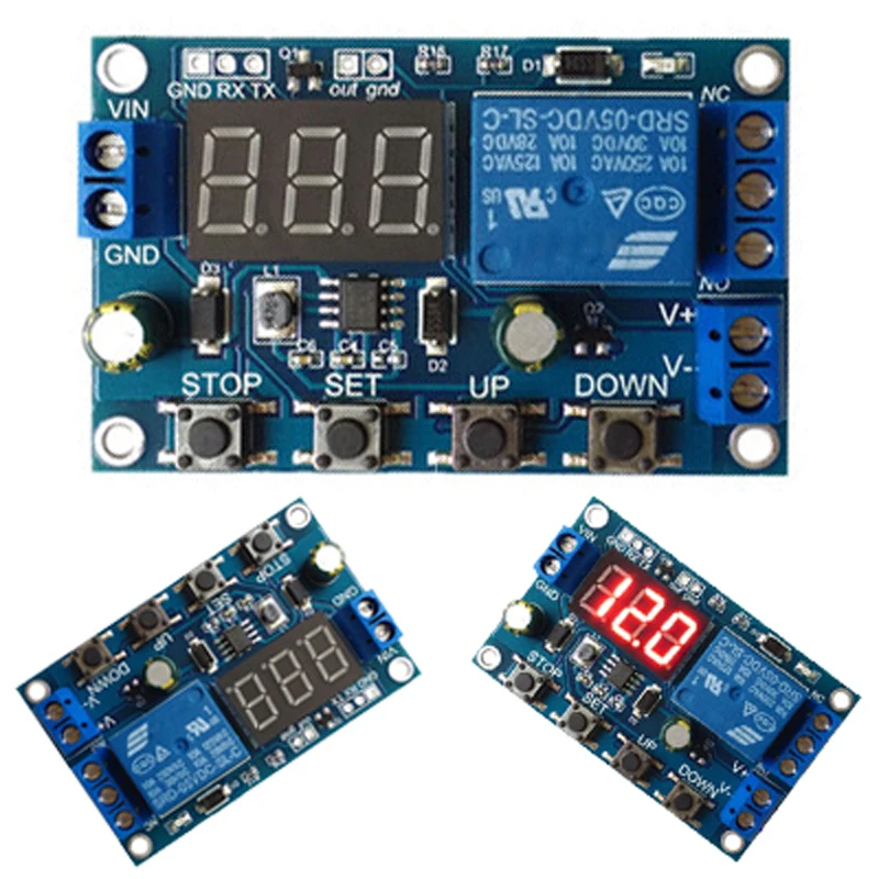 

Over Module Power Voltage Protection Board Regulators Converters Electrical Battery DC6--40V New Hot