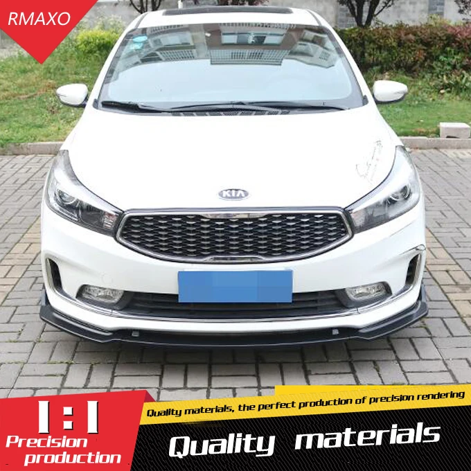 Задний спойлер для KIA K3 Forte 2016 2018 задний заднего бампера из АБС диффузор переднего