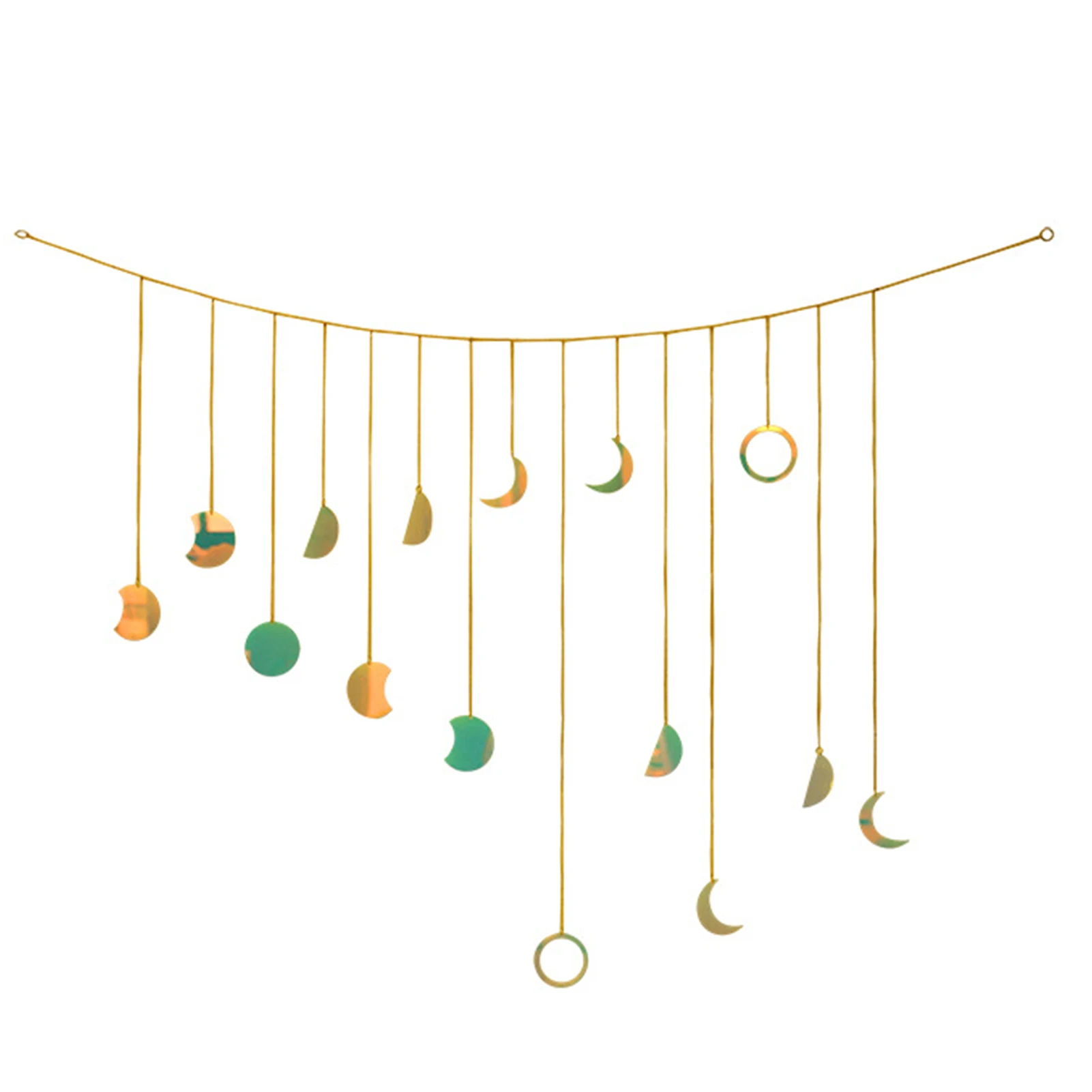 

Подвесное украшение в форме полумесяца в скандинавском стиле, Настенный декор для гостиной, прикроватного зеркала, окна, домашнего декора, ...