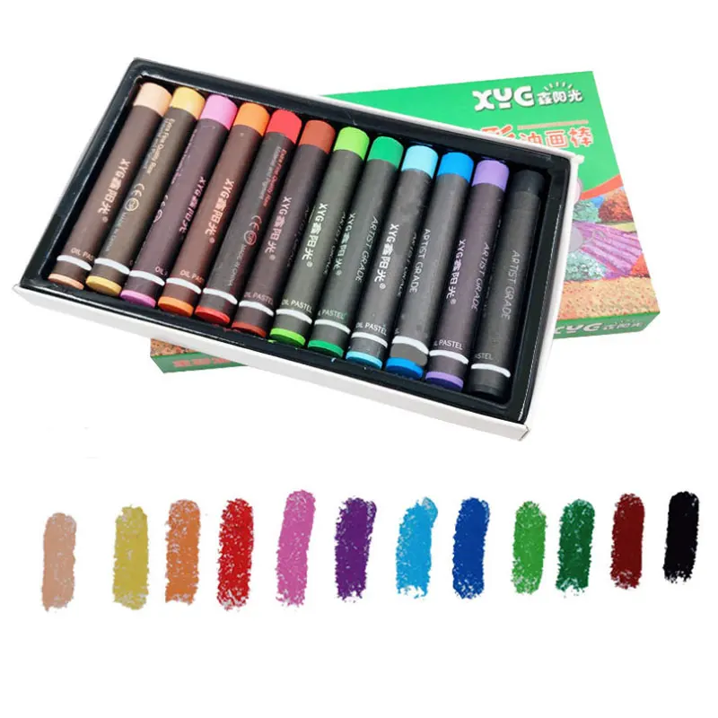 Масляная пастель 36 масляных пастельных палочек Детские экологически чистые