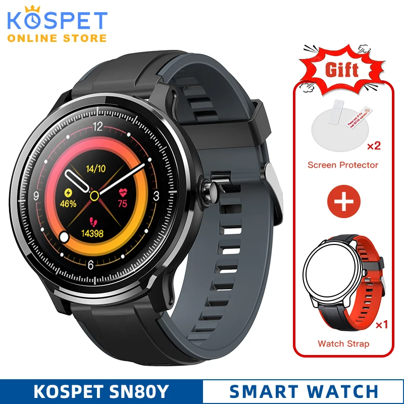 KOSPET 2021 Новый ip68 Водонепроницаемые Смарт часы для мужчин полный сенсорный монитор