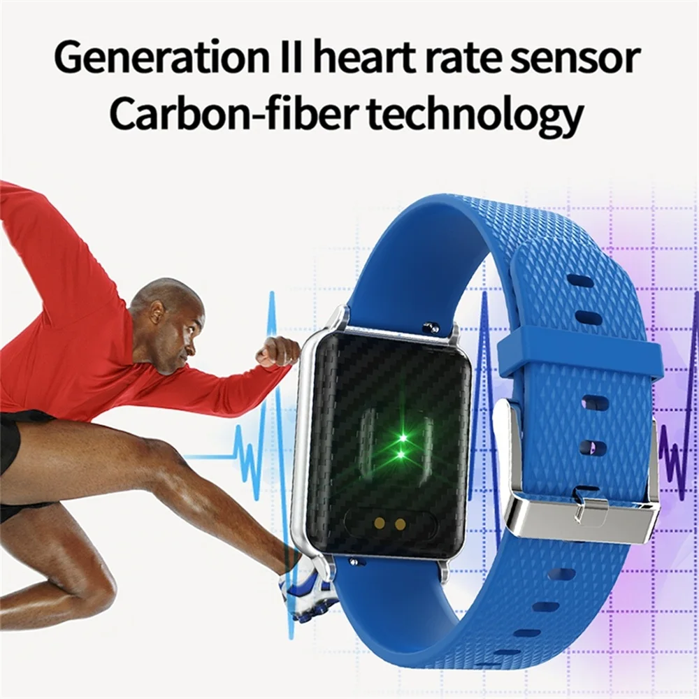 Умные часы с шагомером пульсометром измерителем артериального давления камерой