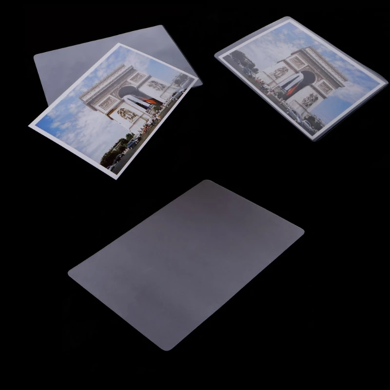 

100Pcs 4\"x6\" Laminate Film Thermal Laminating Pouch Glossy Protect Photo Paper