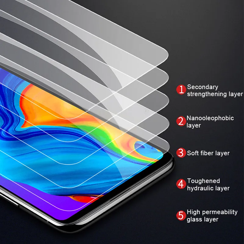 3 шт полное покрытие закаленное стекло для Huawei P20 P30 Lite Pro Mate 10 20 30 P Smart 2019 Z защита