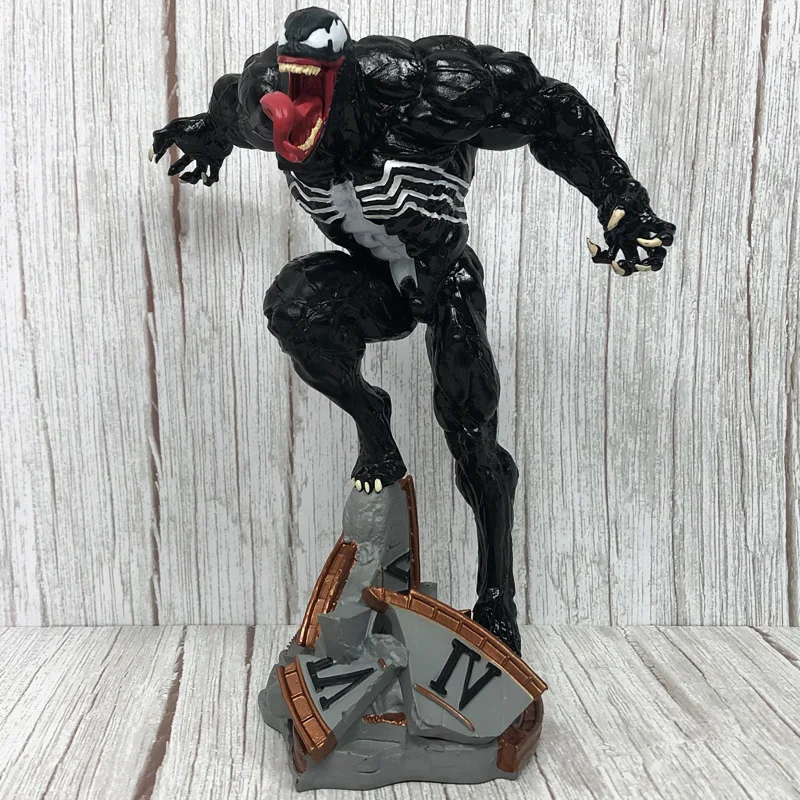 

24cm Marvel The Avengers GK Venom Doll Ornaments PVC Model Toy Collection Gifts