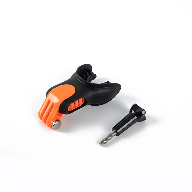 1SET Surfing Shoot Bite Mouth Mount Teeth Braces Holder Action Camera For Photo gopro clamp mount camera accessories