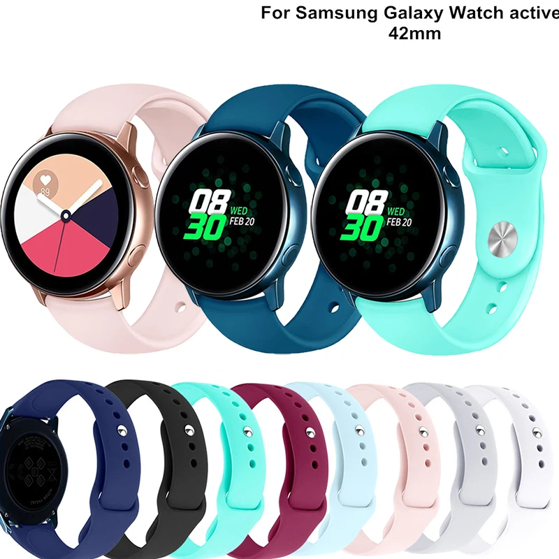 20 мм ремешок для часов Samsung Gear S2 классический 732 Galaxy смотреть активный 2 40/44
