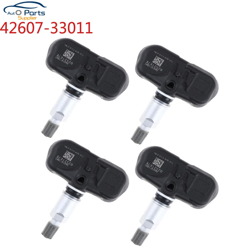 

4 шт./лот 42607-33011 42607-33021 315 МГц TPMS датчик контроля давления в шинах для Toyota Lexus LS460L LS600hL LX570 RX40