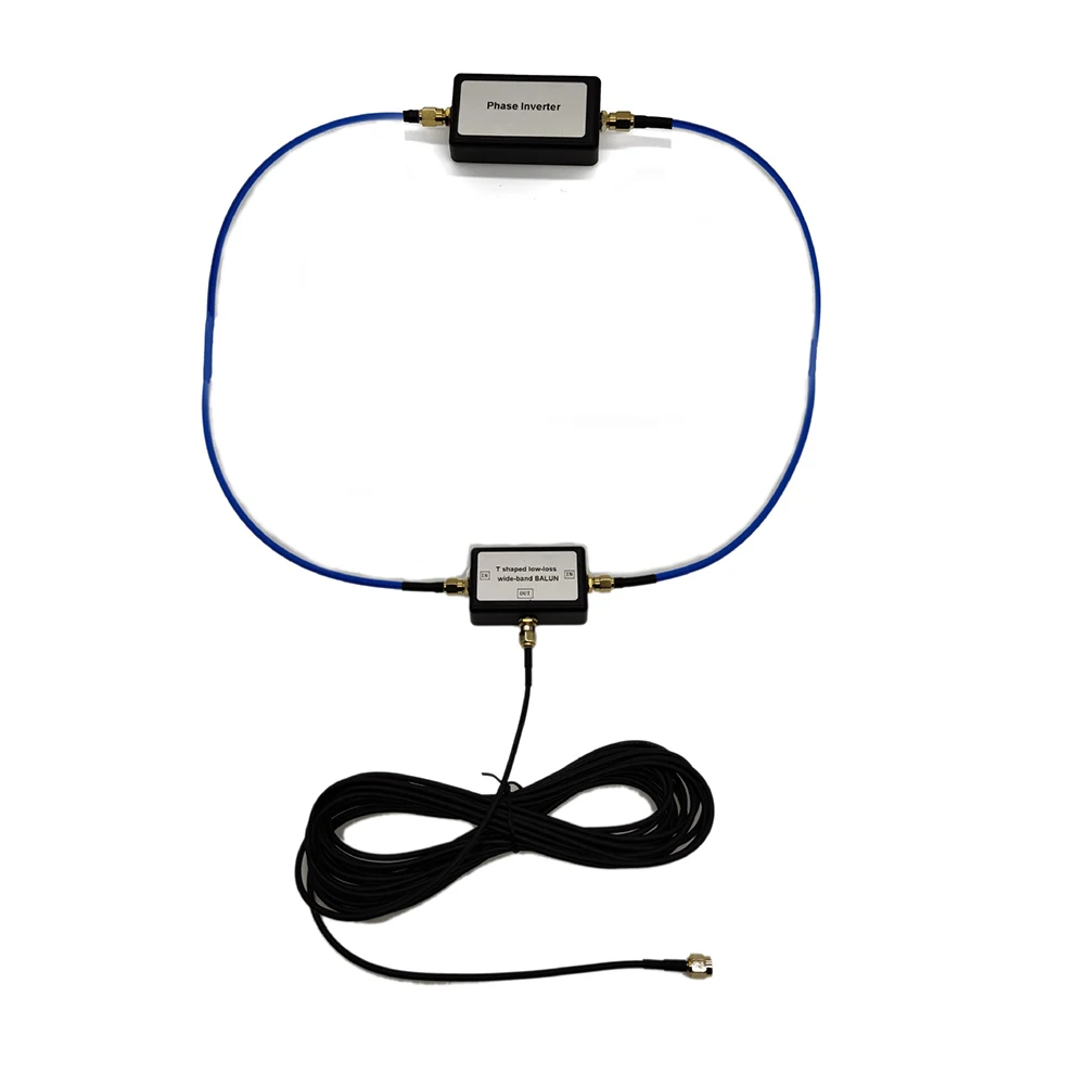 Professional NF Receiver Accessories Communication 0.28 DB Low-loss HF VHF Magnetic Loop Antenna 250 MW Home Portable Passive | Мобильные
