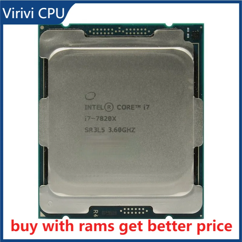 

Intel I7-7820X 3.6Ghz 8 Core 16 Thread LGA2066 Processor for X299 board