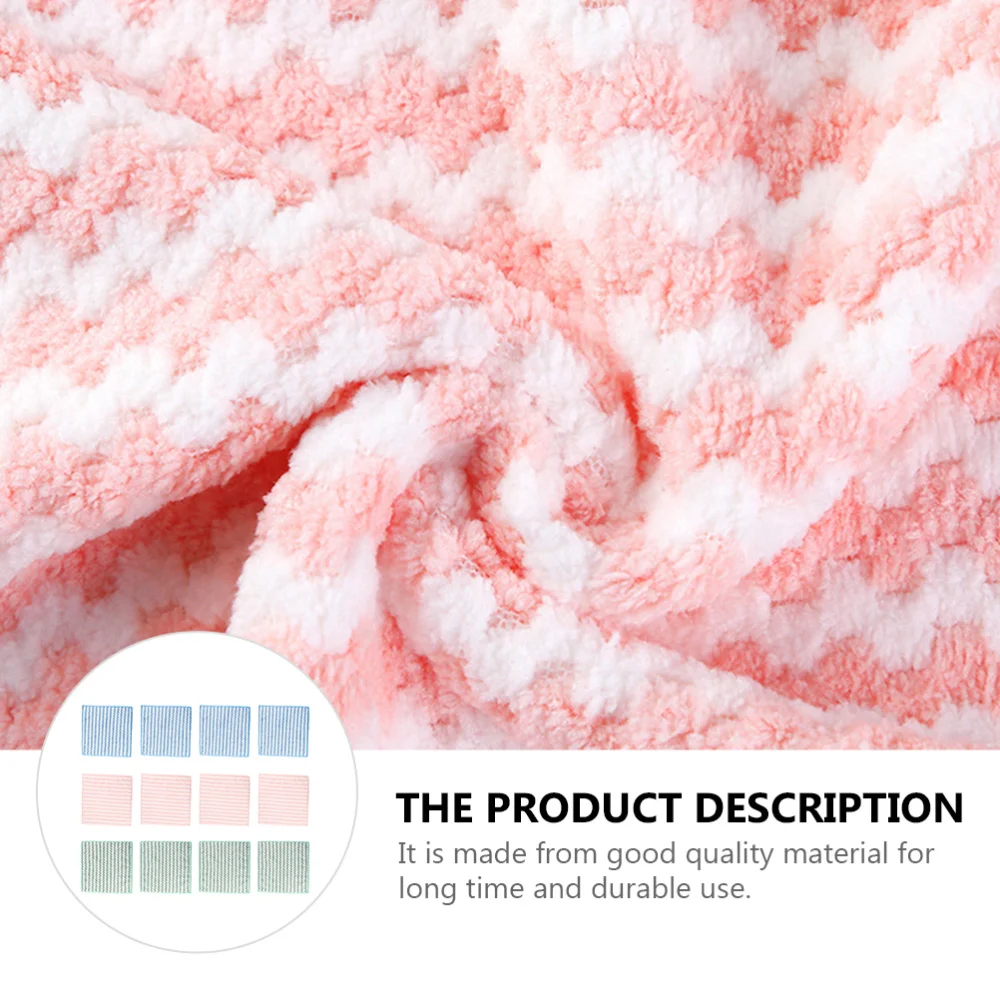 

12pcs Convenient Dish Cleaning Towels Cleaning Cloth Dish-washing Towel