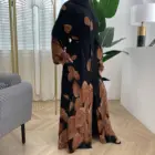 Рамадан ИД Мубарак Абая Турция кимоно кардиган хиджаб мусульманское платье мусульманская одежда африканские платья абаи для женщин Дубай Кафтан